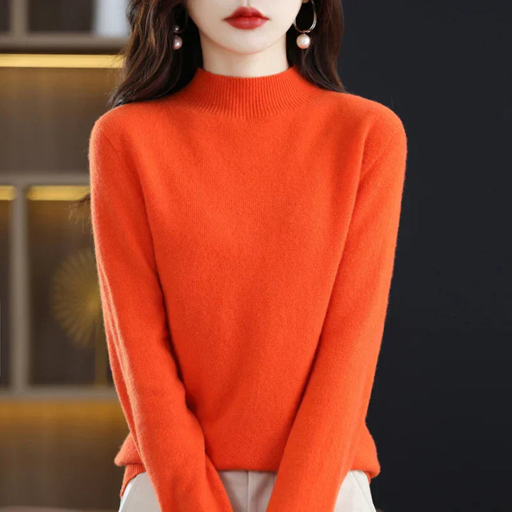 Womens Wool Sweater Cozy Fit Winter