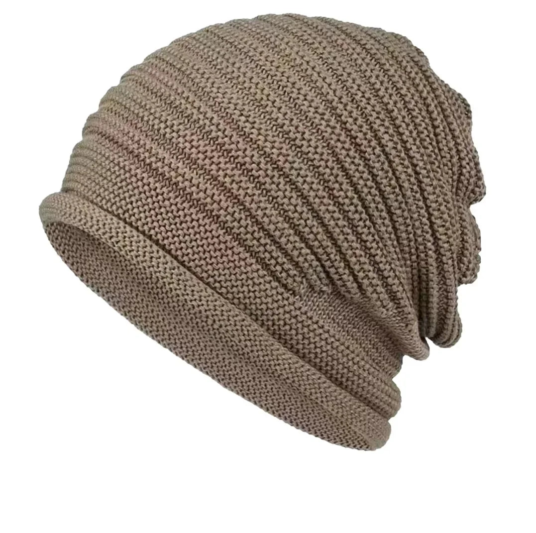 Unisex Knit Beanie Hat Warm Slouchy Fit