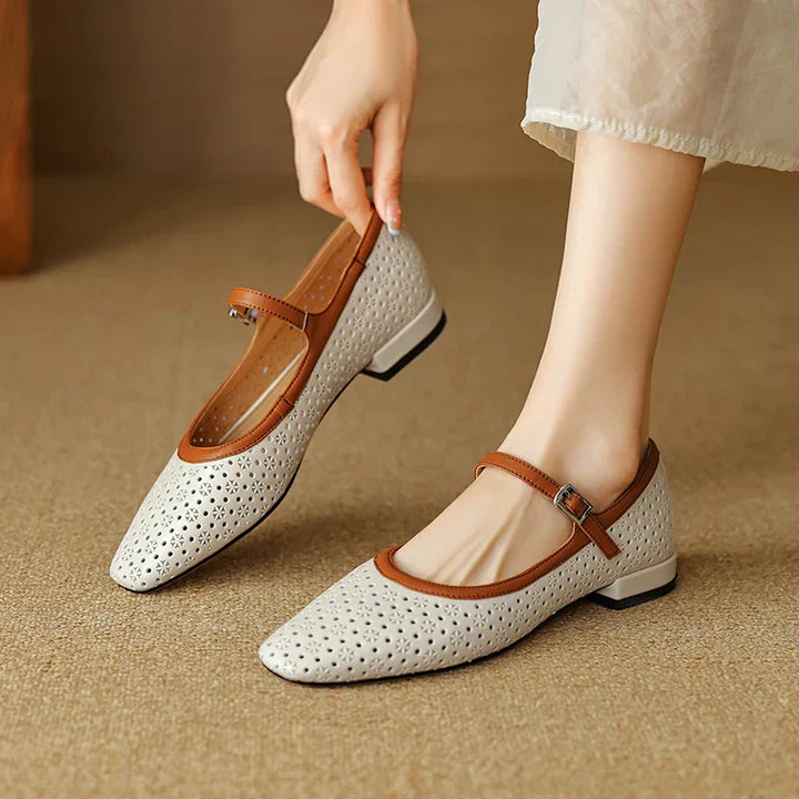 Womens Pumps Genuine Leather Classic Fit - BritishMode
