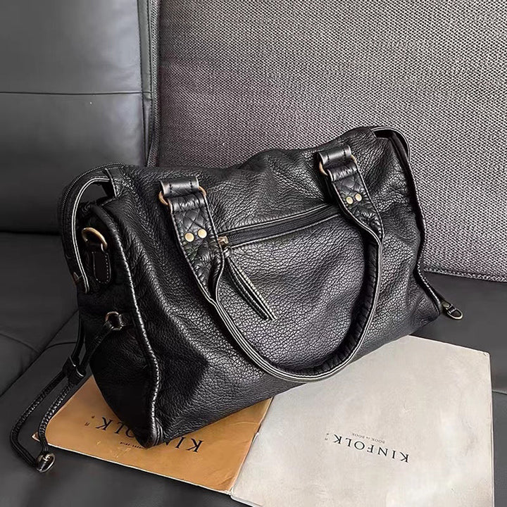 Womens Handbag Leather Structured Style