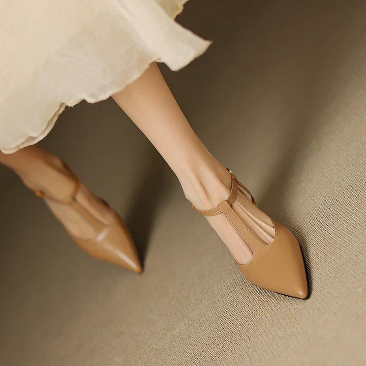 Womens Heels Genuine Leather Classic Fit