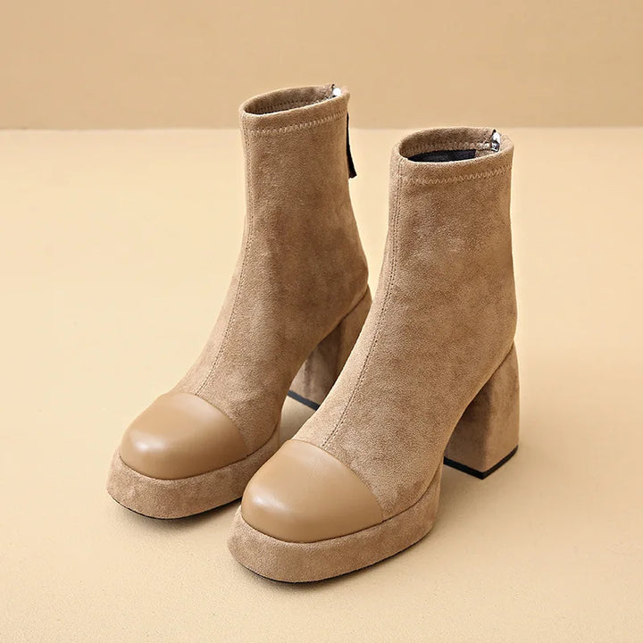 Unisex Leather Boots Classic Fit
