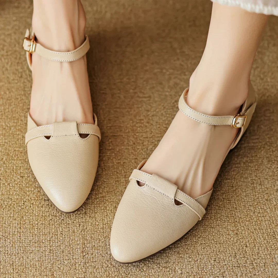 Womens Heels Genuine Leather Classic Fit