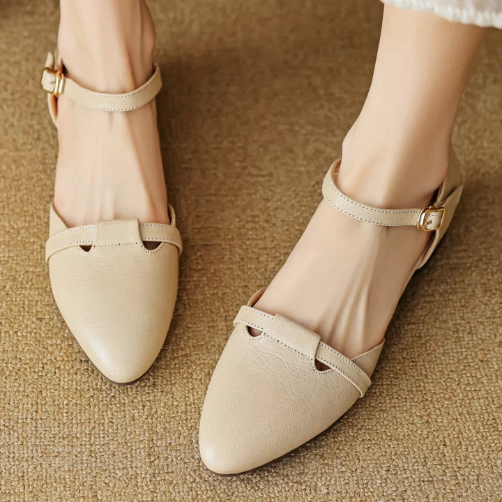 Womens Heels Genuine Leather Classic Fit