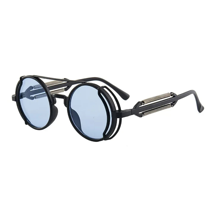 Unisex Aviator Sunglasses Mirrored Lens Retro Style