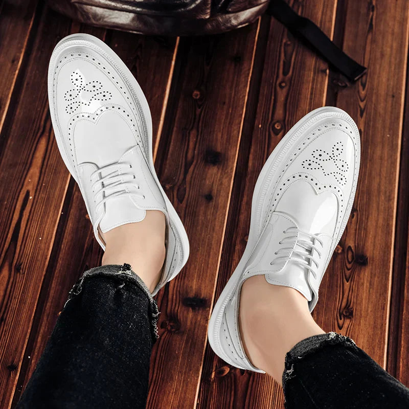 Mens Leather Shoes Genuine Leather