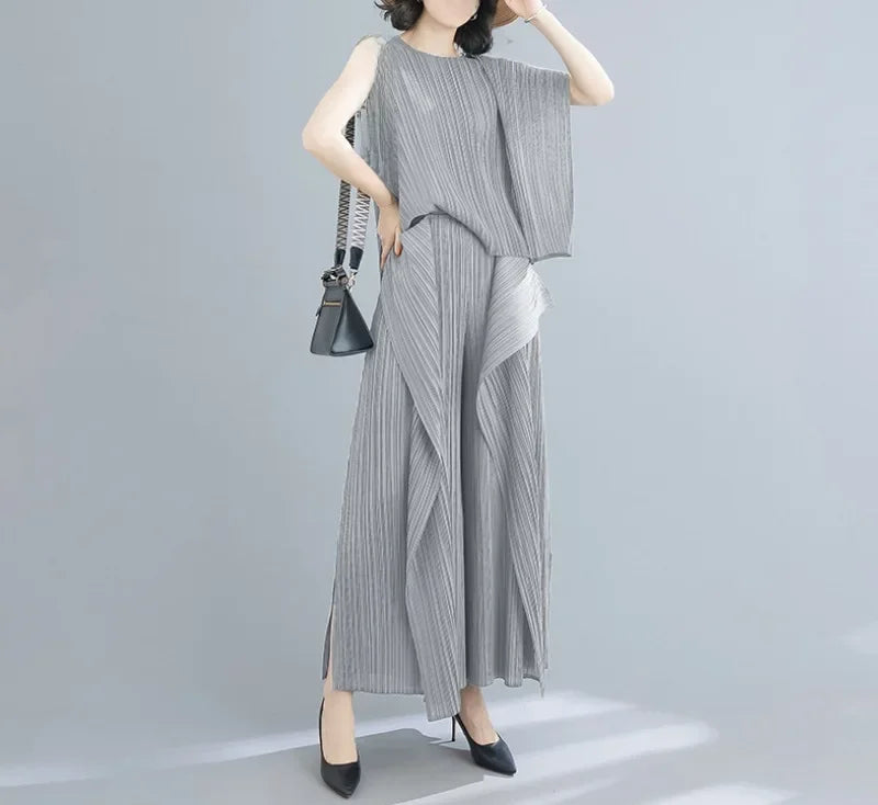 Womens Slim Fit Mermaid Leg Pants Elegant Style