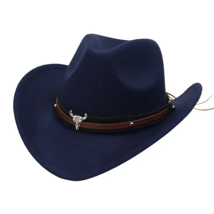 Unisex Felt Cowboy Hat Classic Style
