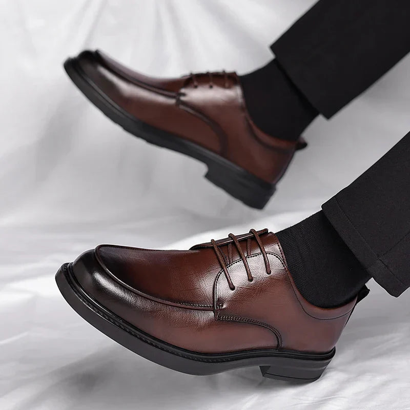 Mens Leather Shoes Genuine Leather