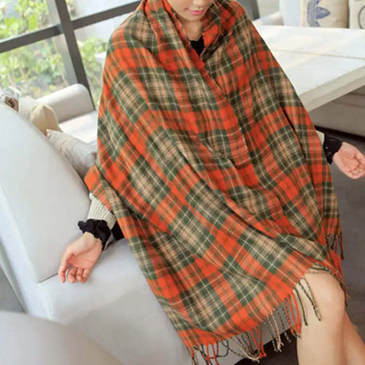 Unisex Cashmere Scarf Soft