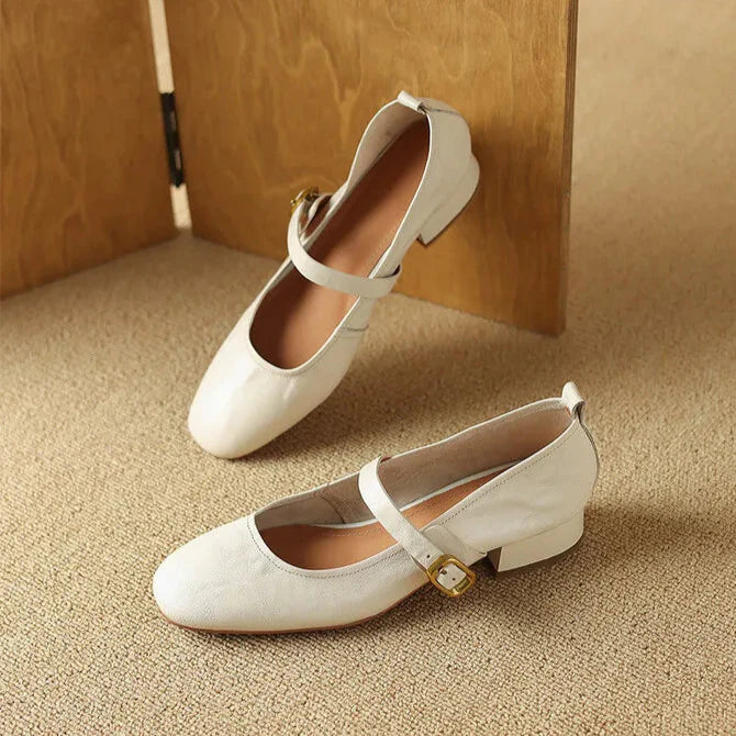 Womens Pumps Genuine Leather Classic Fit
