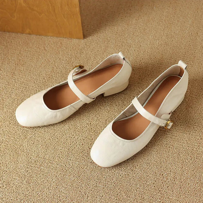 Womens Pumps Genuine Leather Classic Fit