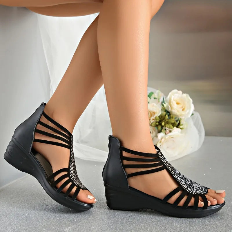 Womens Wedge Heels Comfortable Fit