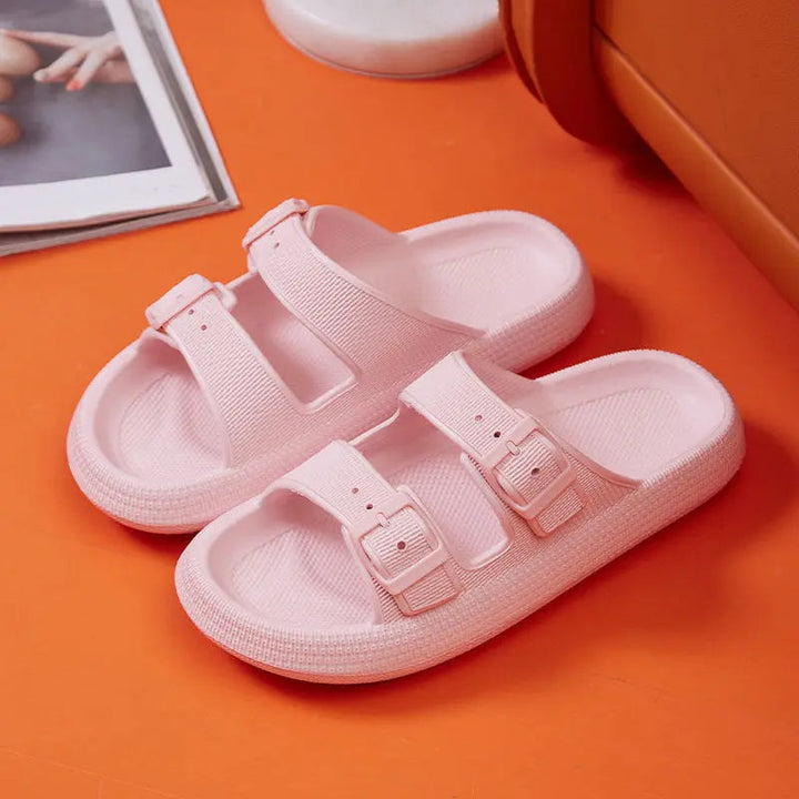 Unisex Cushioned Slide Sandals Comfortable Fit