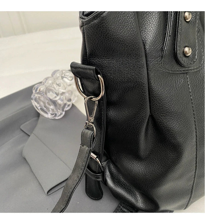 Womens Large Soft Leather Handbag Spacious Design
