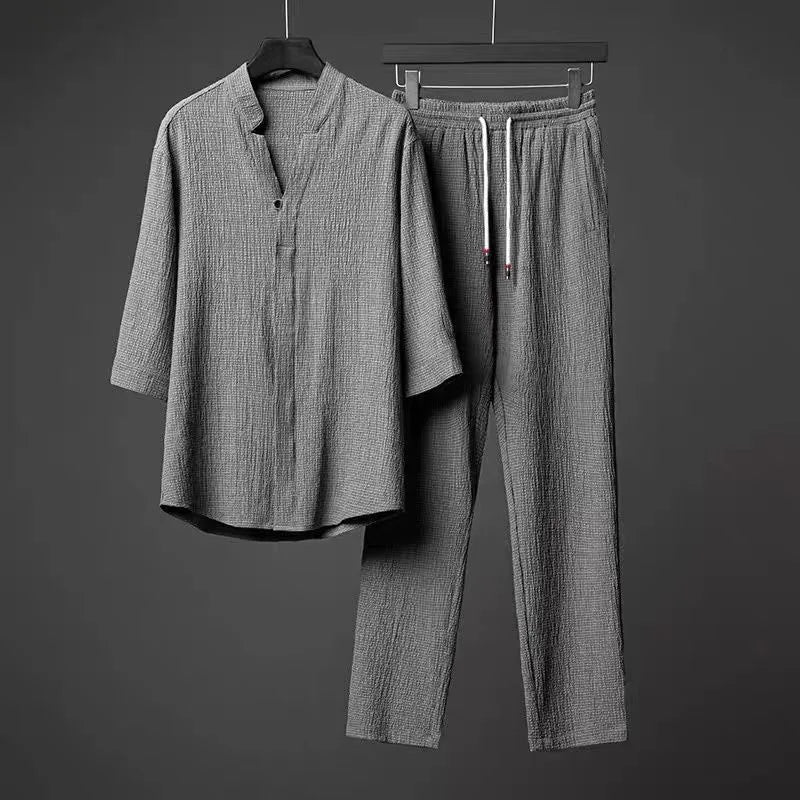 Womens Casual Lounge Set Long Sleeve Top Relaxed Fit