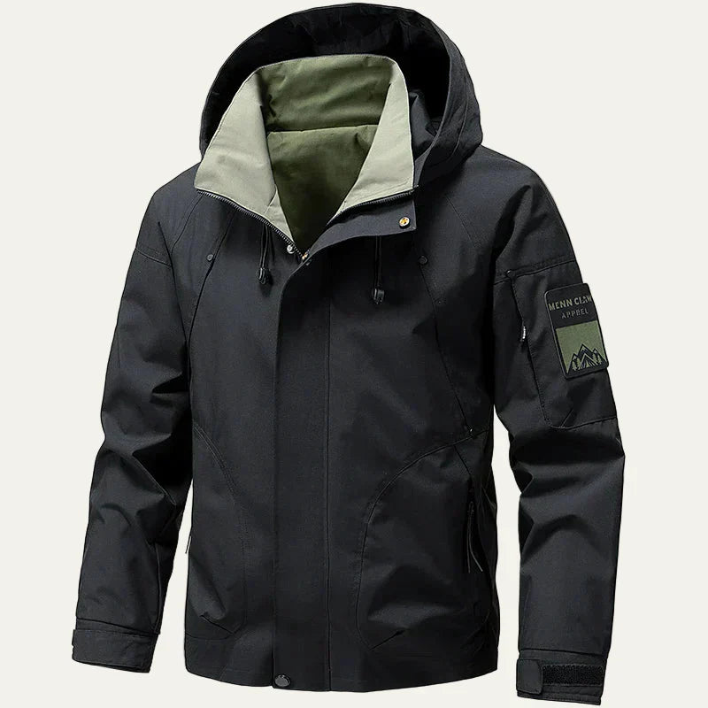 Mens Utility Jacket Weatherproof Hooded