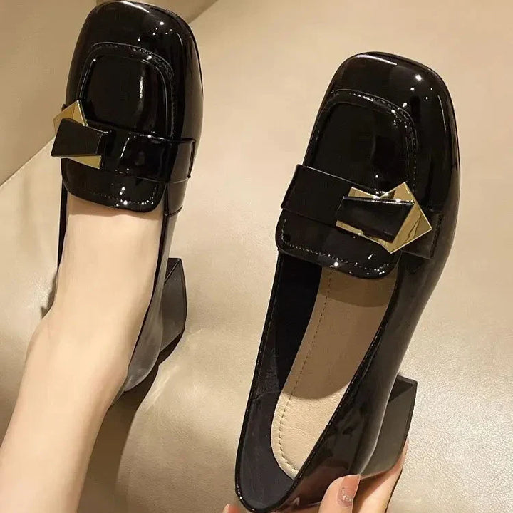 Womens Block Heel Shoes with Samara Design