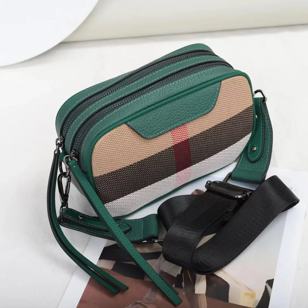 Womens Small Crossbody Bag Real Leather