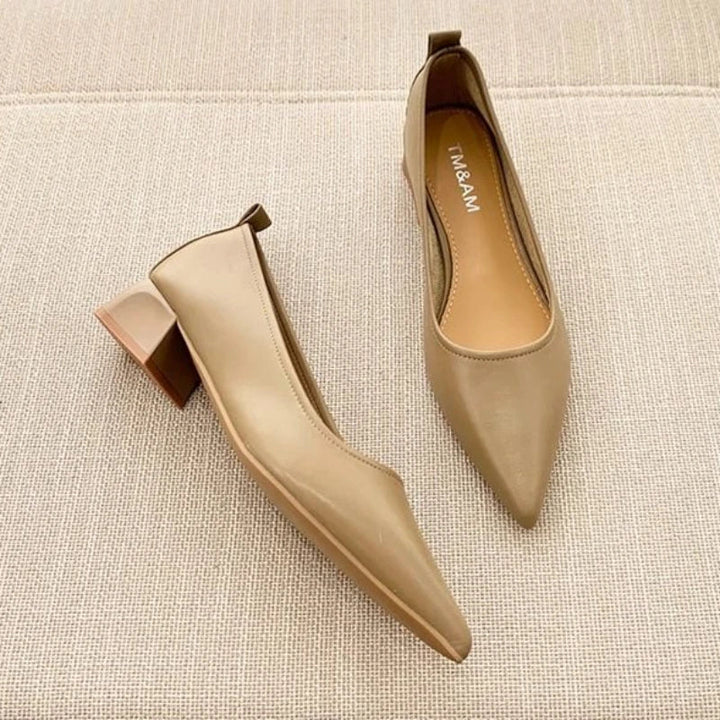 Womens Pumps Classic Slip-On Design - BritishMode