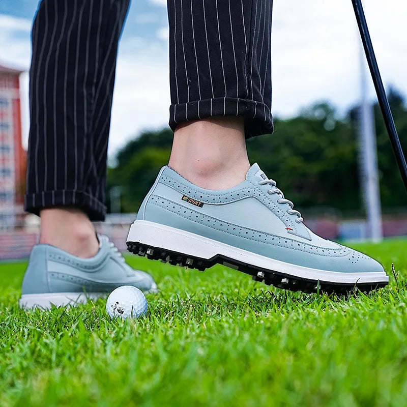 Mens Golf Shoes Durable Comfortable Fit