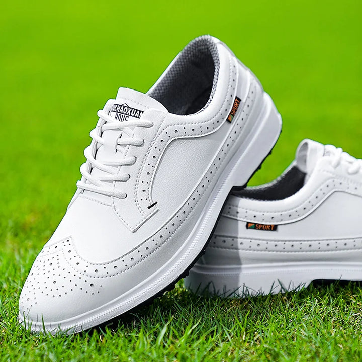 Mens Golf Shoes Durable Comfortable Fit