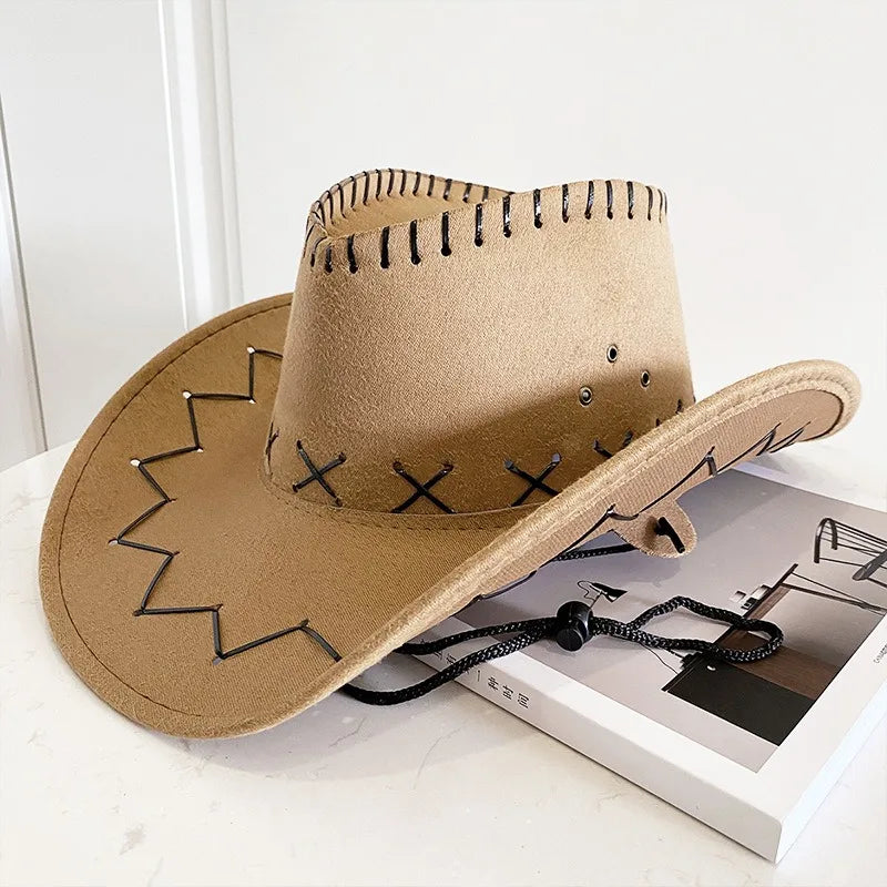Womens Rhinestone Wedding Cowgirl Hat Classic Style