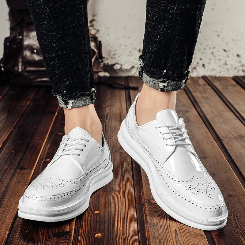 Mens Leather Shoes Genuine Leather