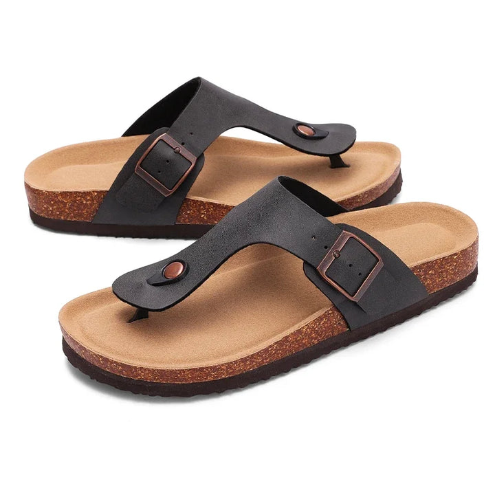 Womens Suede Slip-On Mules with Arch Support