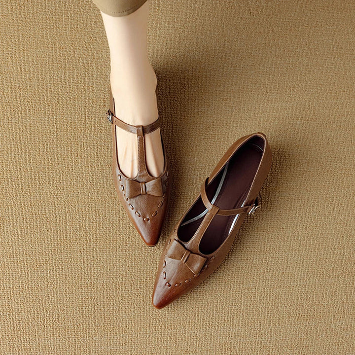 Womens Pumps Genuine Leather Classic Fit