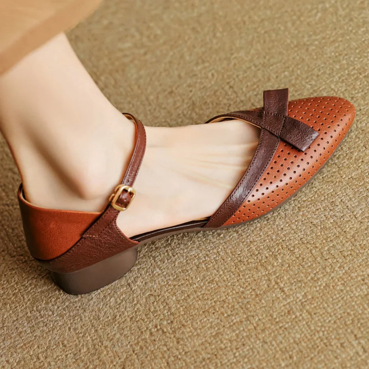 Womens Genuine Leather Pumps Classic Fit
