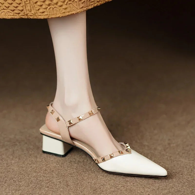 Womens Heeled Shoes Elegant Design - BritishMode
