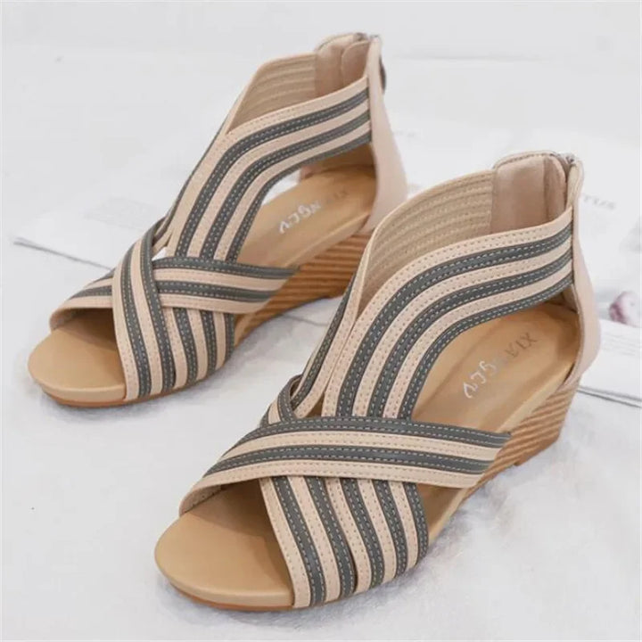 Womens Wedge Heels Comfortable Slip-On