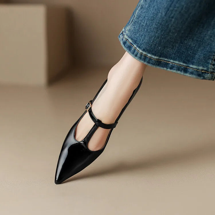Womens Leather Heels Genuine Leather Classic Fit