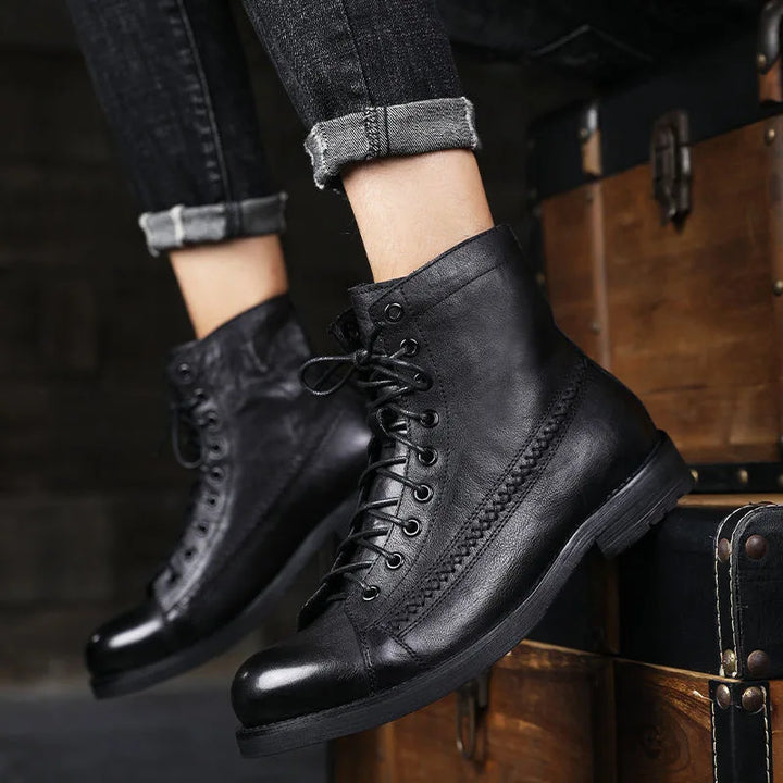 Unisex Retro Style Boots Durable Material Classic Fit