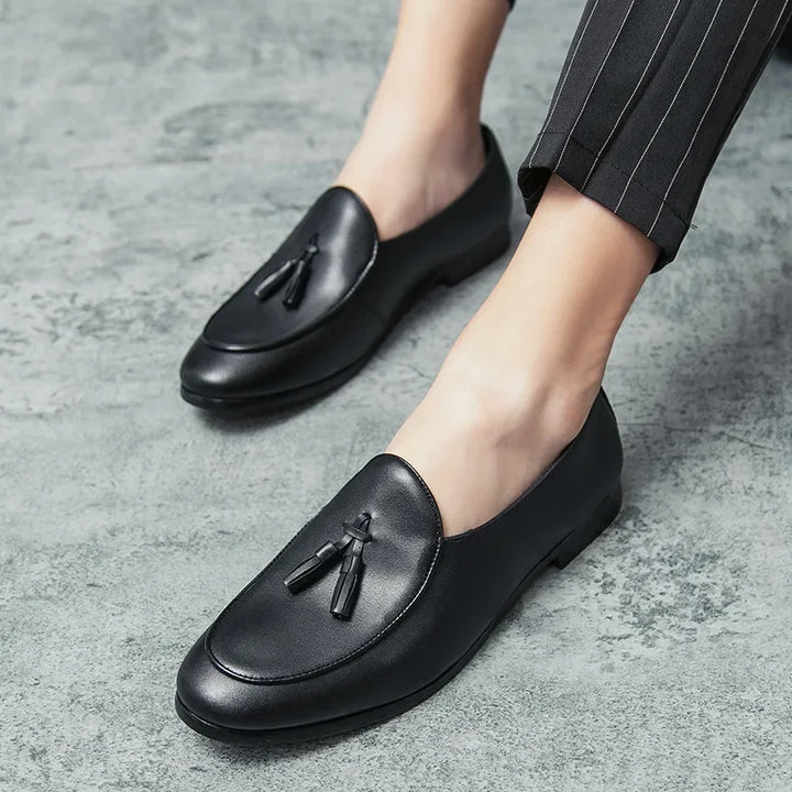 Mens Loafers Slip-On Comfortable Fit