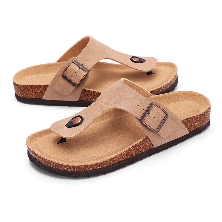 Womens Suede Slip-On Mules with Arch Support