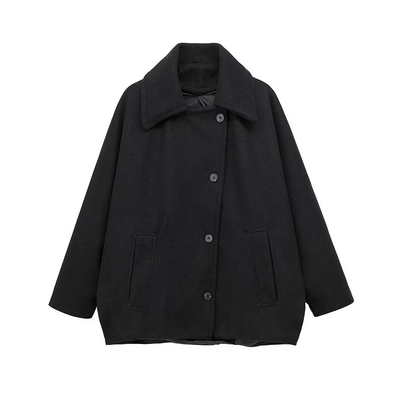 Unisex Parka Coat Synthetic Wool Insulated Fit