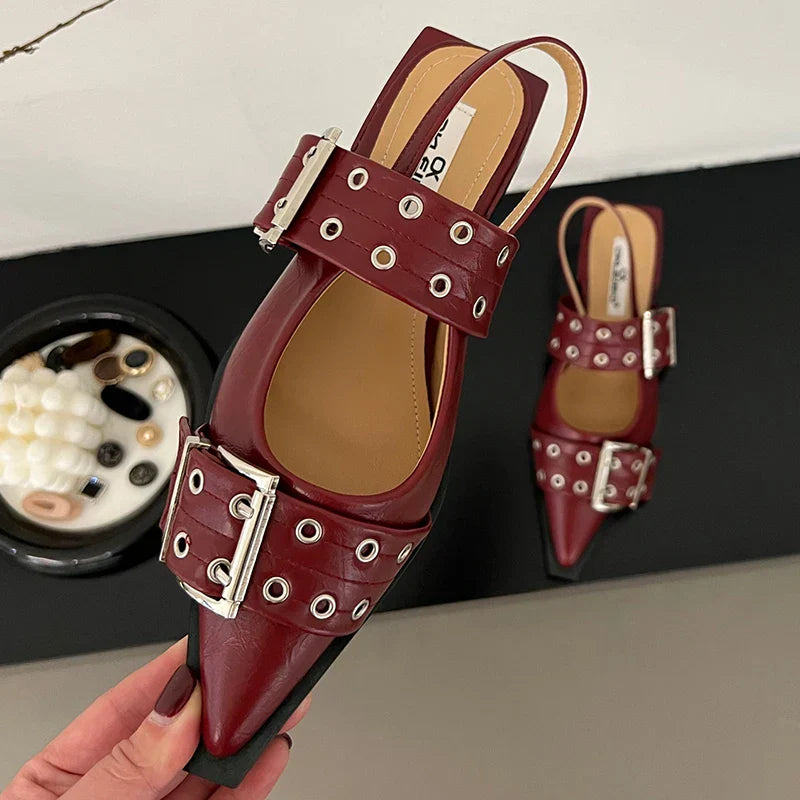 Womens Slingback Shoes Classic Fit