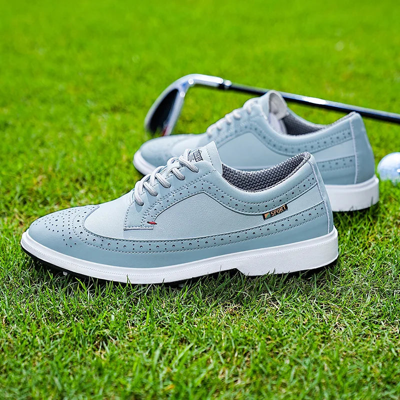 Mens Golf Shoes Durable Comfortable Fit