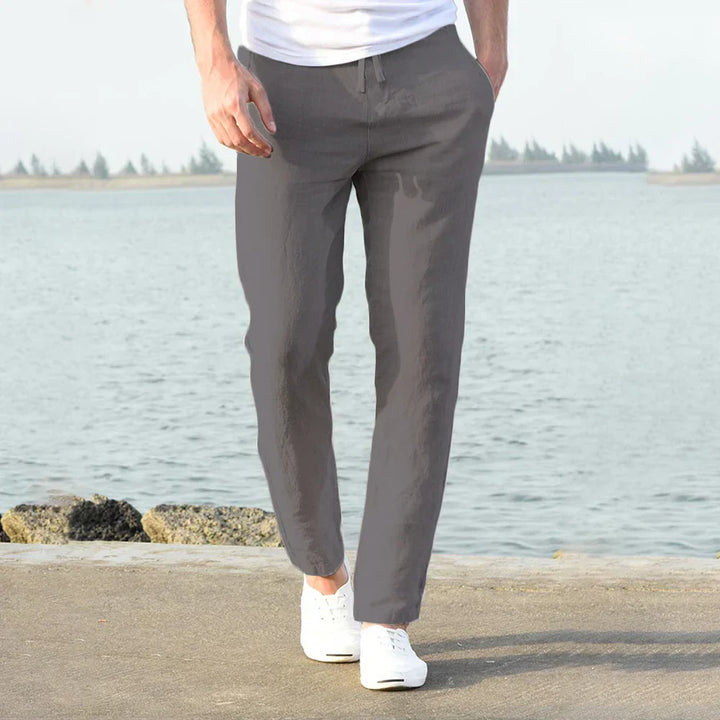 Mens Casual Pants Slim Fit