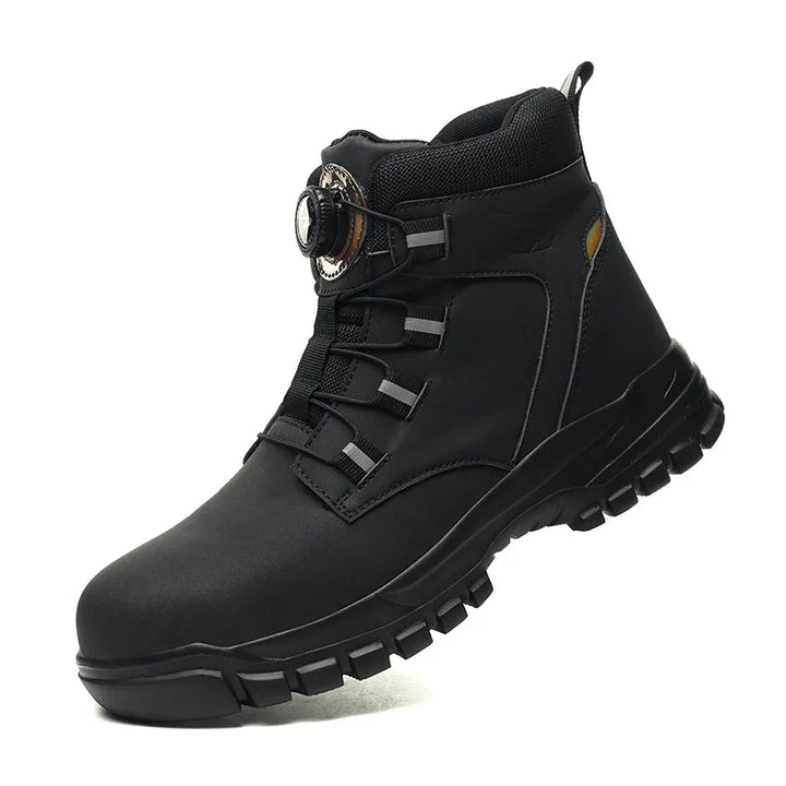 Mens Waterproof Steel Toe Safety Boots - BritishMode