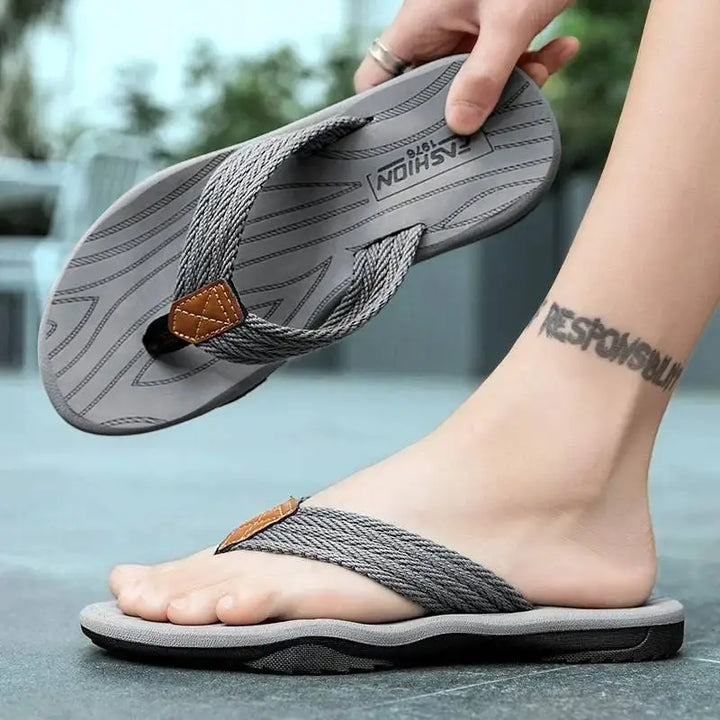 Mens Water Shoes Lightweight Summer Flip Flops