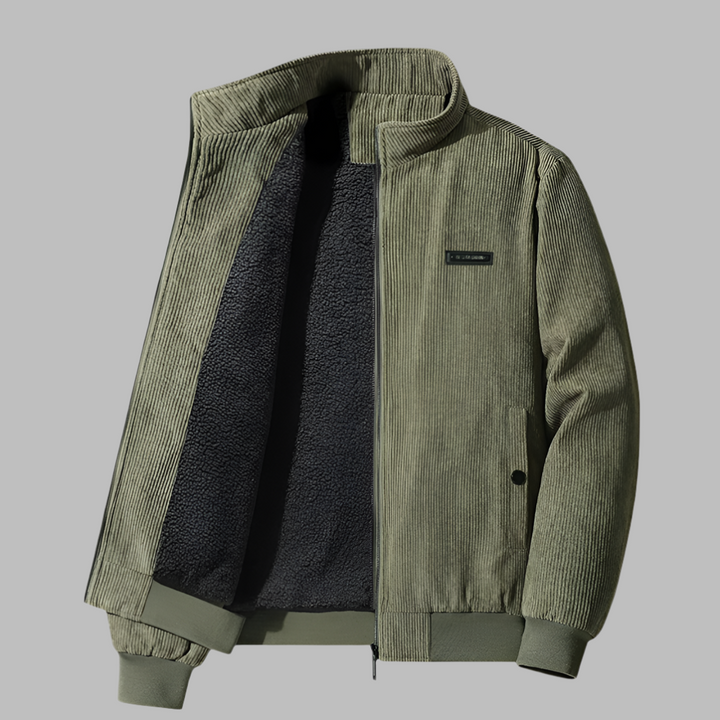 Mens Corduroy Jacket Warm Insulated Fit