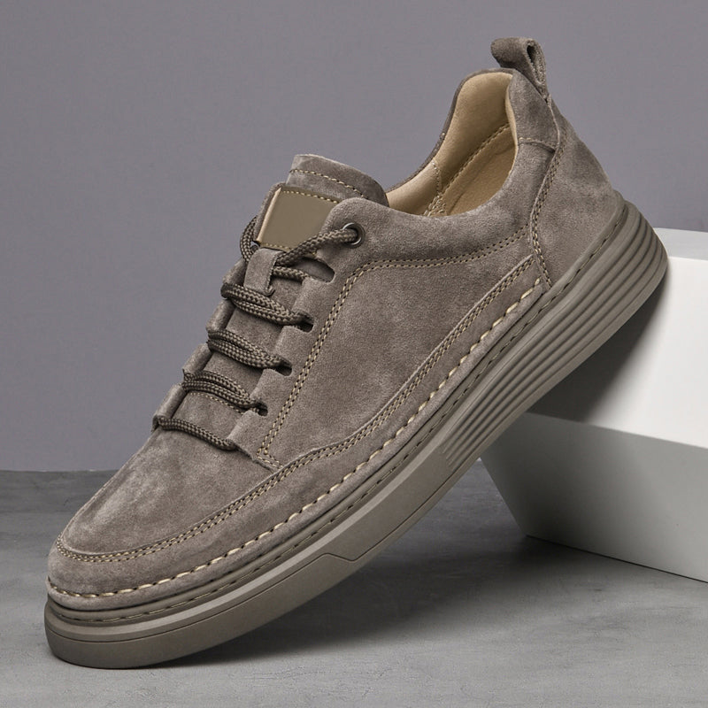 Unisex Suede Sneakers Casual Fit - BritishMode