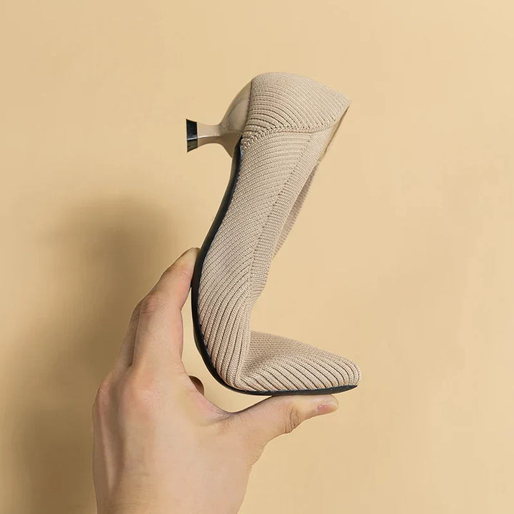 Womens Kitten Heel Pumps Classic Fit