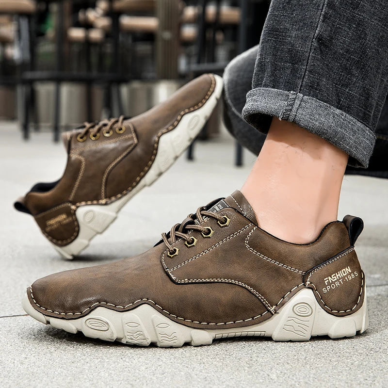 Mens Leather Dress Shoes Genuine Leather