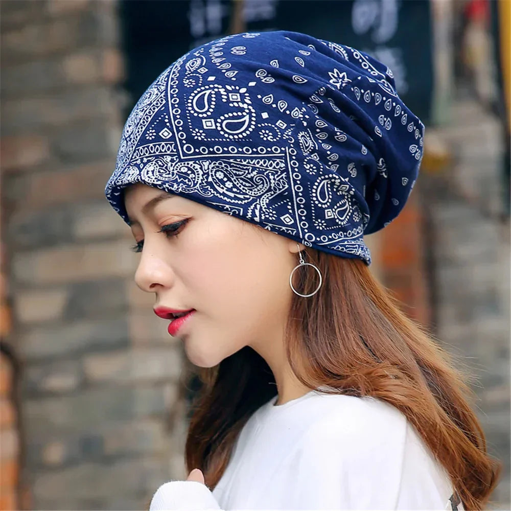 Womens Reversible Summer Hat Lightweight Breathable