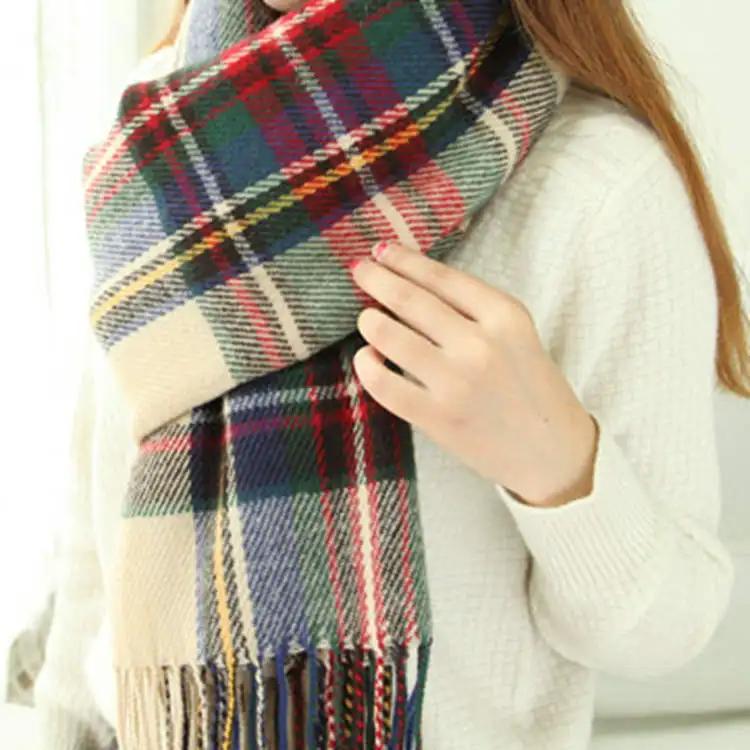Unisex Cashmere Scarf Soft