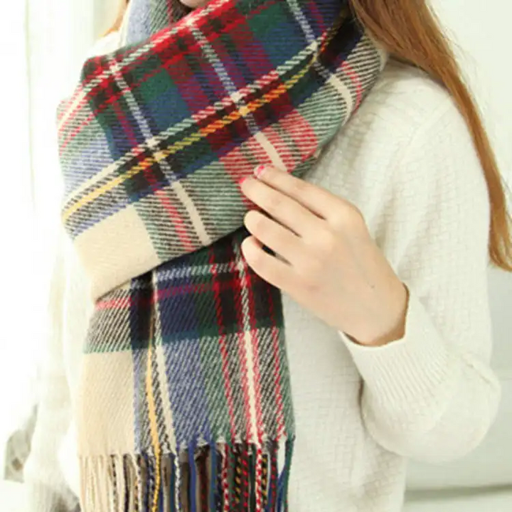 Unisex Cashmere Scarf Soft